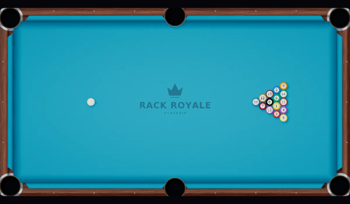 Club blue pool table preview
